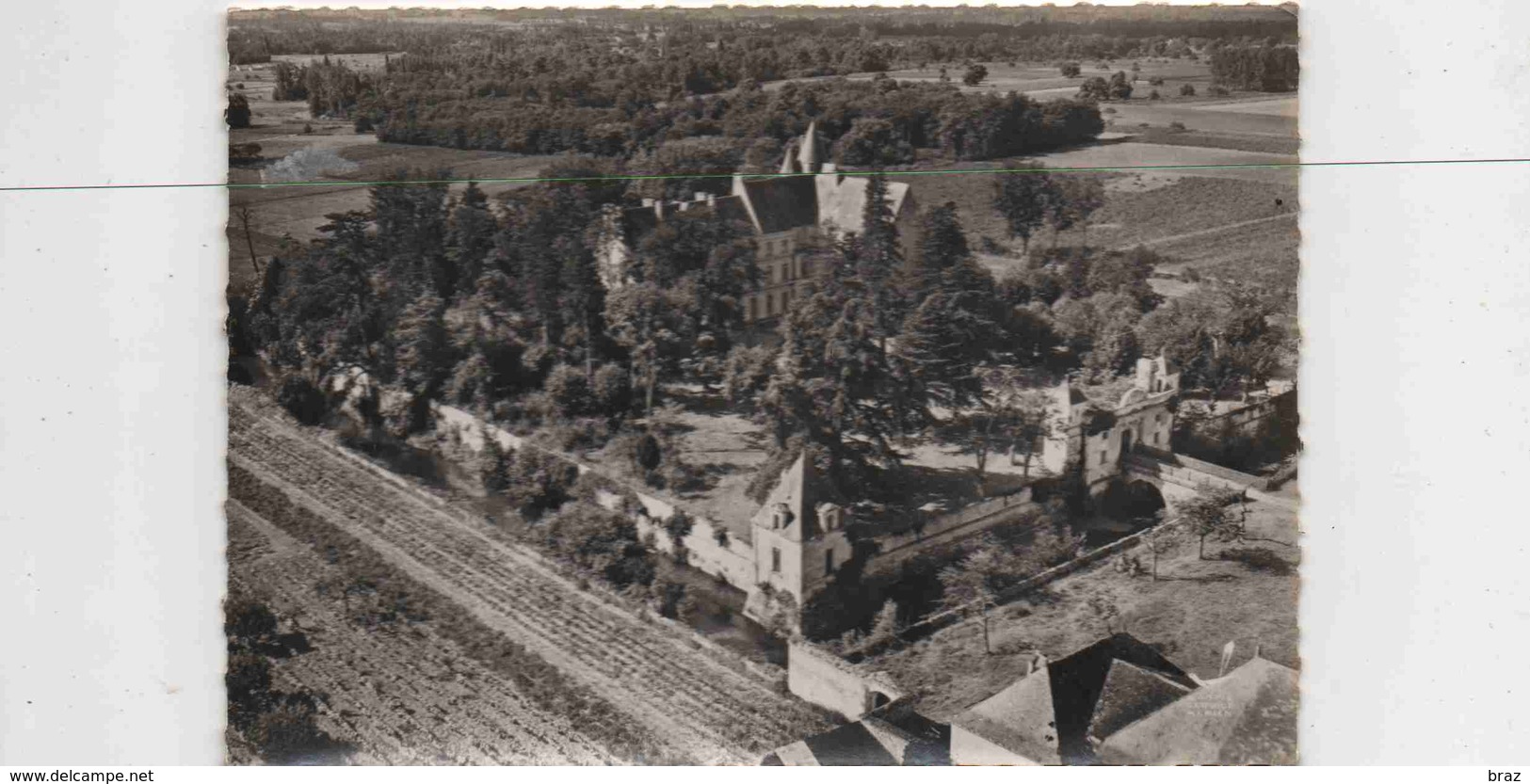 CPSM  Scorbé Clairvaux (pas De Trait Noir Sur La Carte) - Scorbe Clairvaux