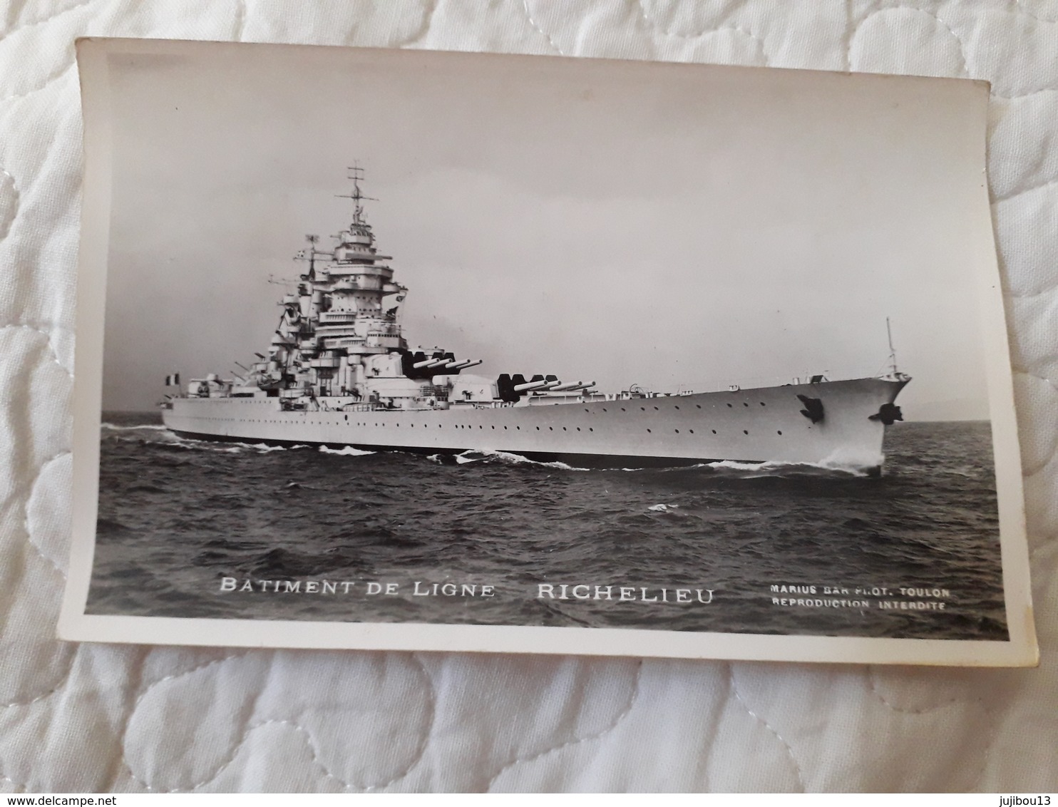 Bateau De Guerre Richelieu - Warships