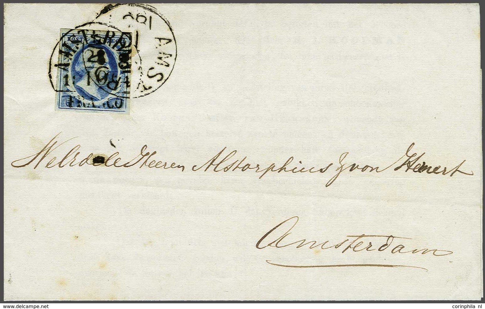 NL 1852 King William III - Other & Unclassified