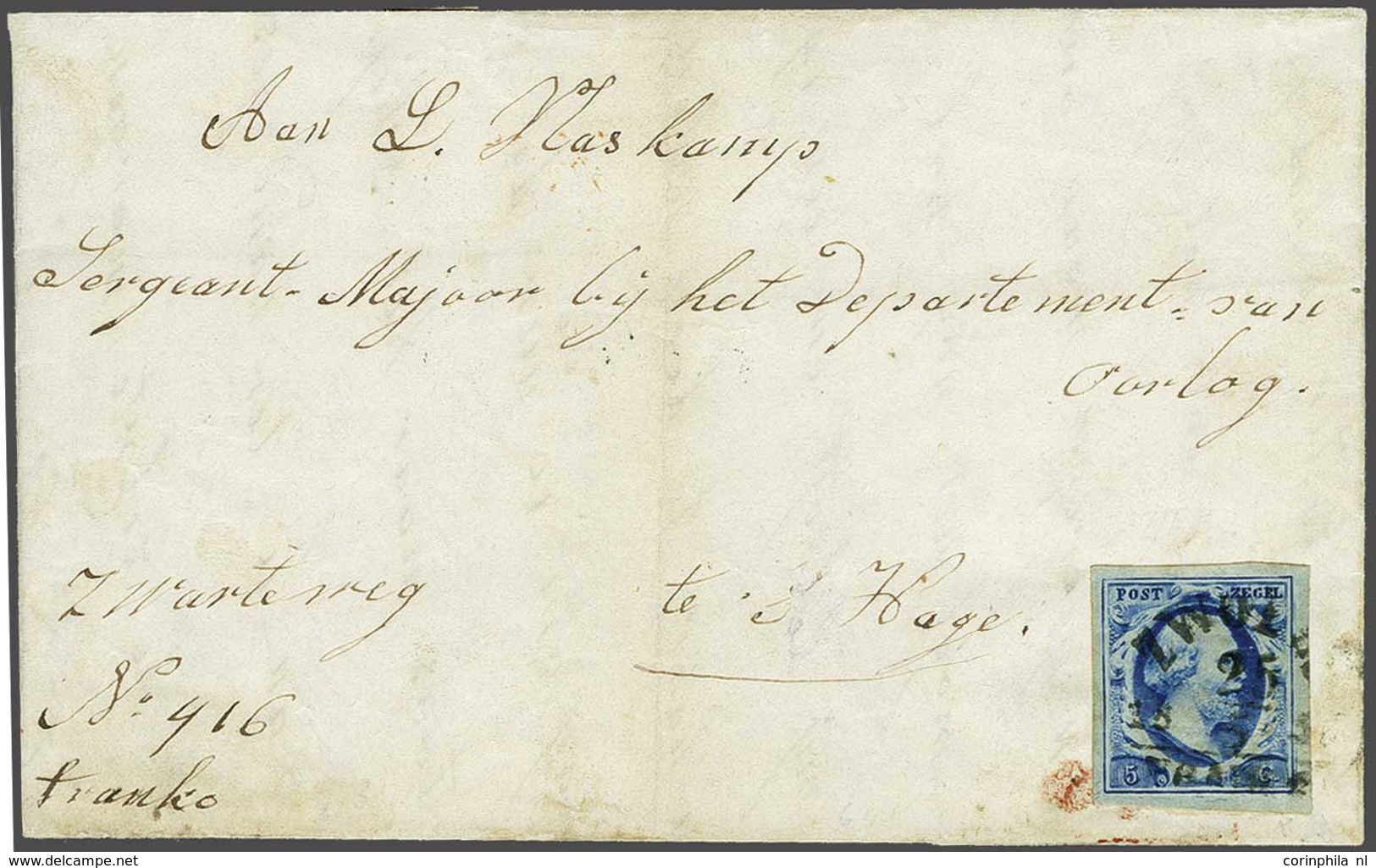 NL 1852 King William III - Altri & Non Classificati
