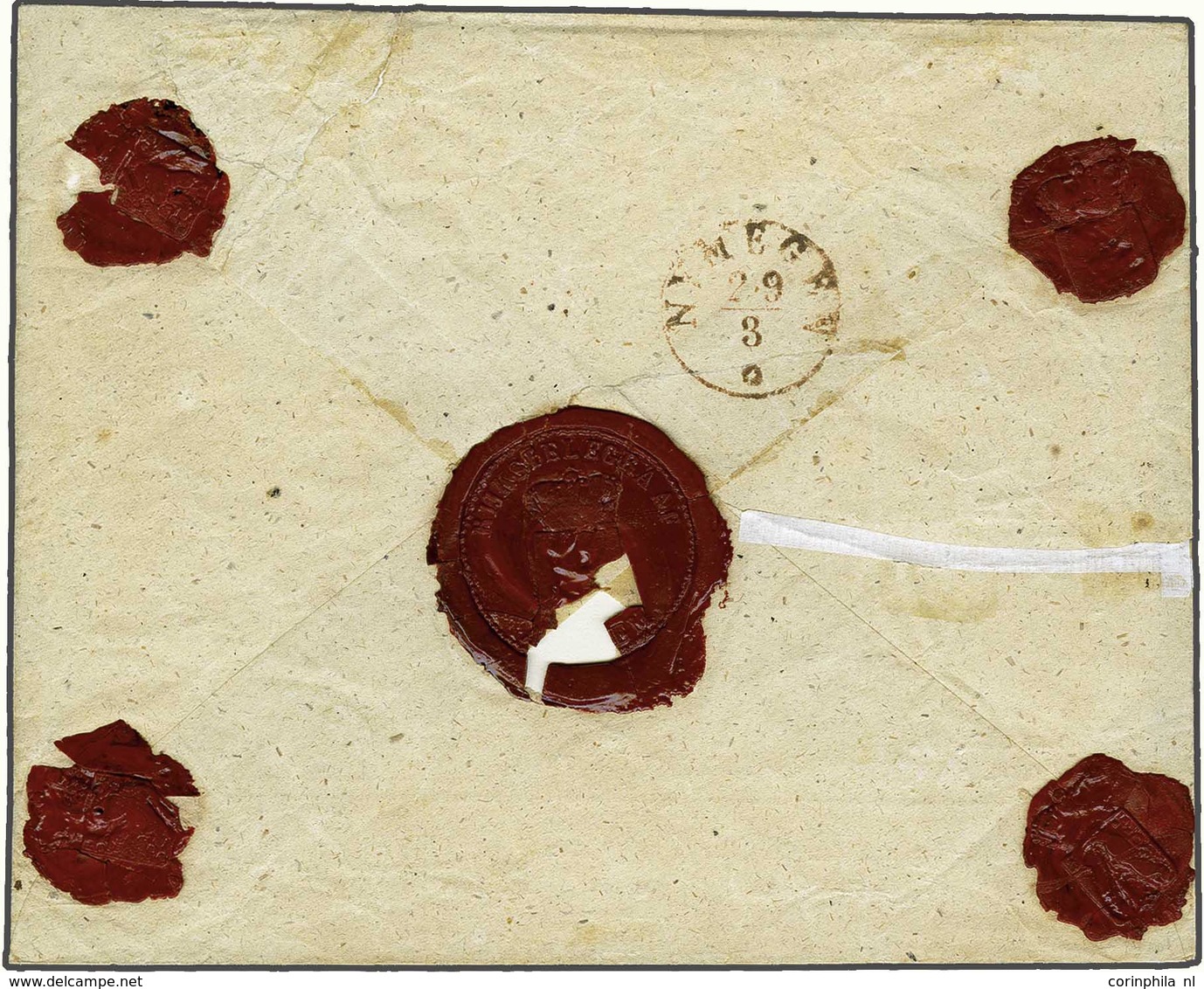 NL 1852 King William III - Otros & Sin Clasificación