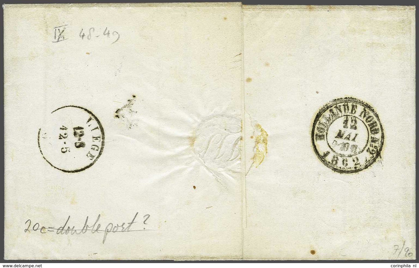 NL 1852 King William III - Other & Unclassified