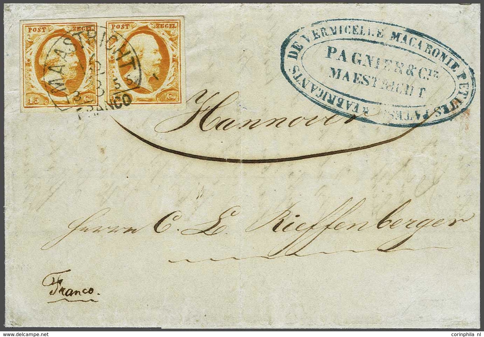 NL 1852 King William III - Other & Unclassified