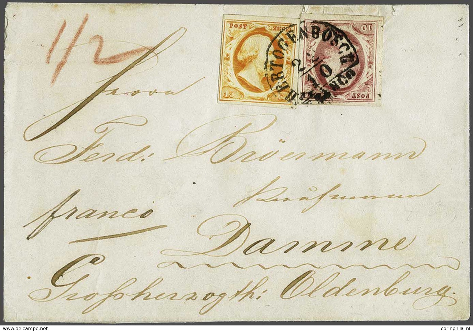 NL 1852 King William III - Other & Unclassified