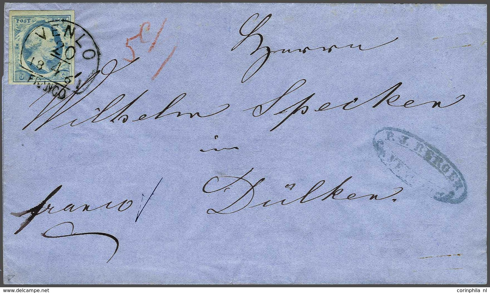 NL 1852 King William III - Other & Unclassified