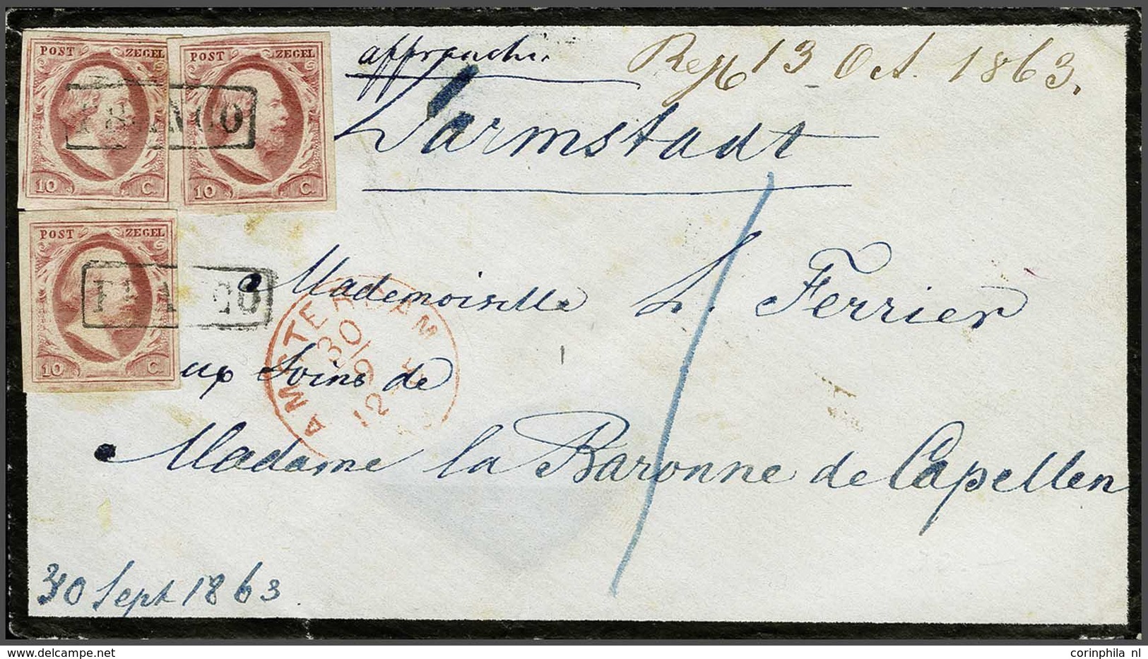 NL 1852 King William III - Altri & Non Classificati