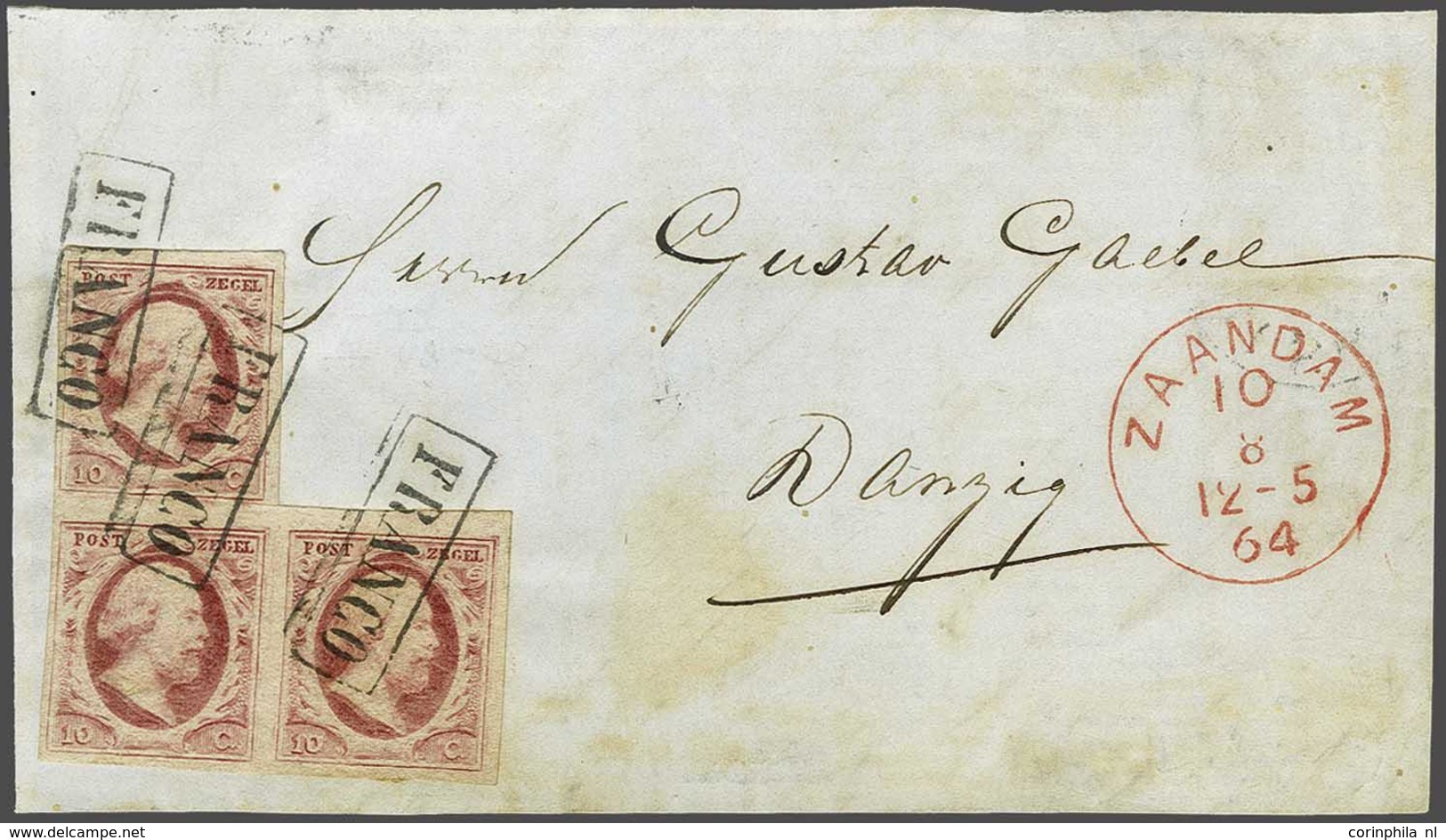 NL 1852 King William III - Altri & Non Classificati