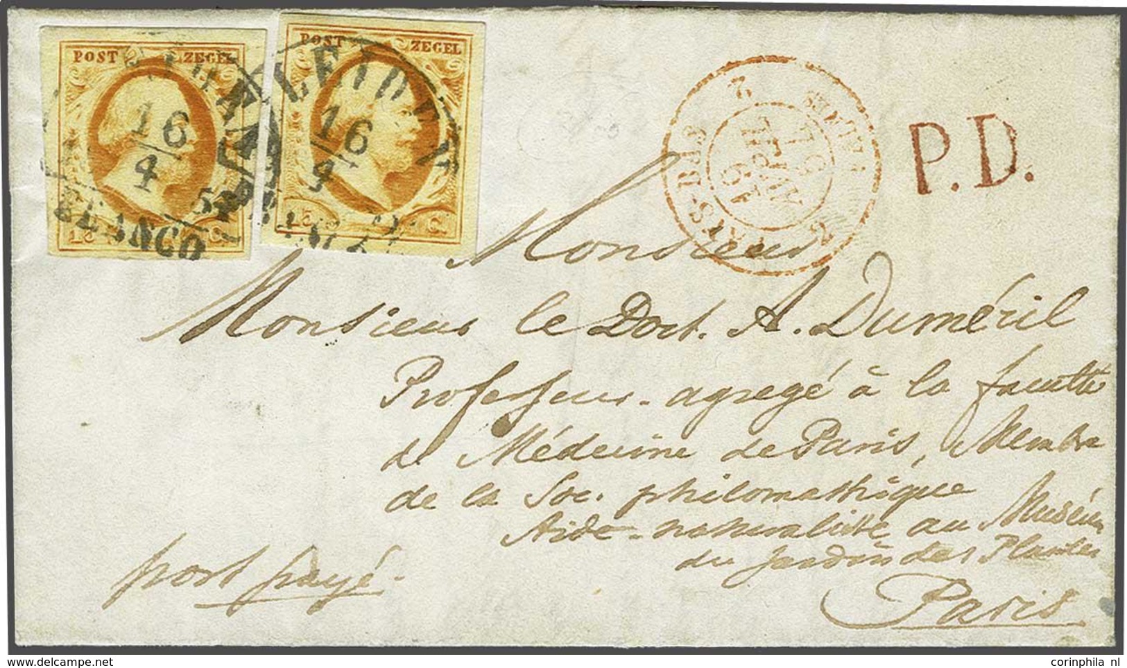 NL 1852 King William III - Other & Unclassified