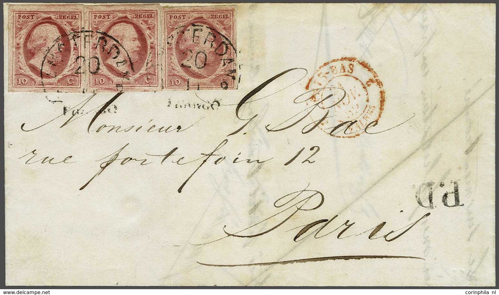 NL 1852 King William III - Other & Unclassified