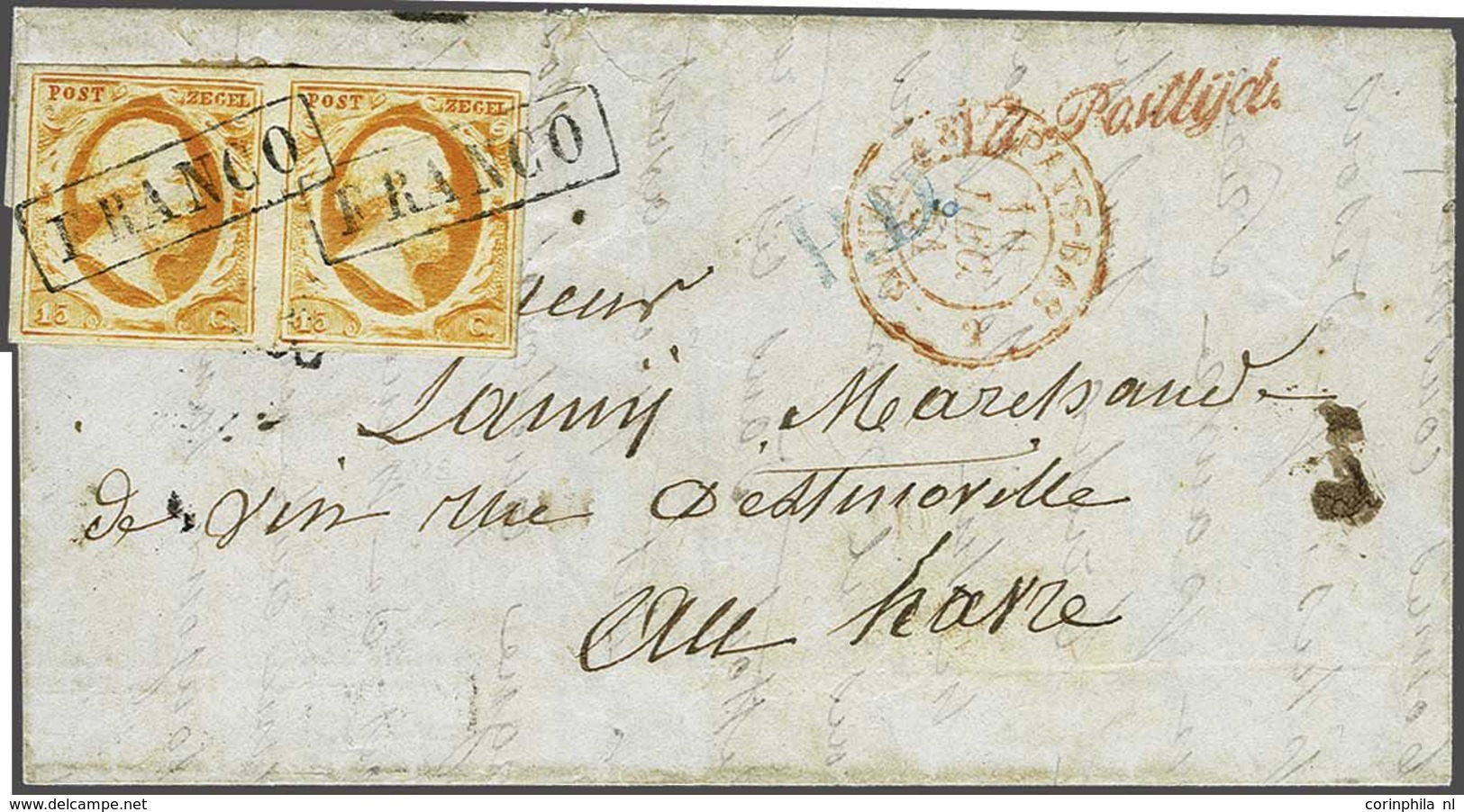 NL 1852 King William III - Altri & Non Classificati