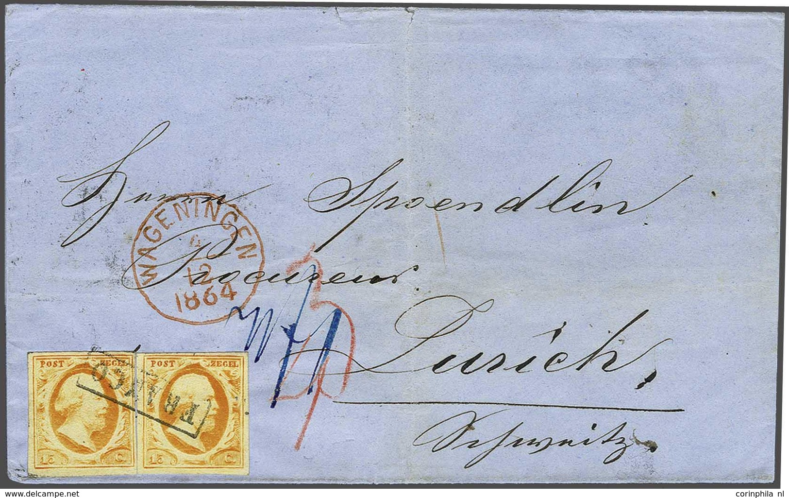 NL 1852 King William III - Other & Unclassified