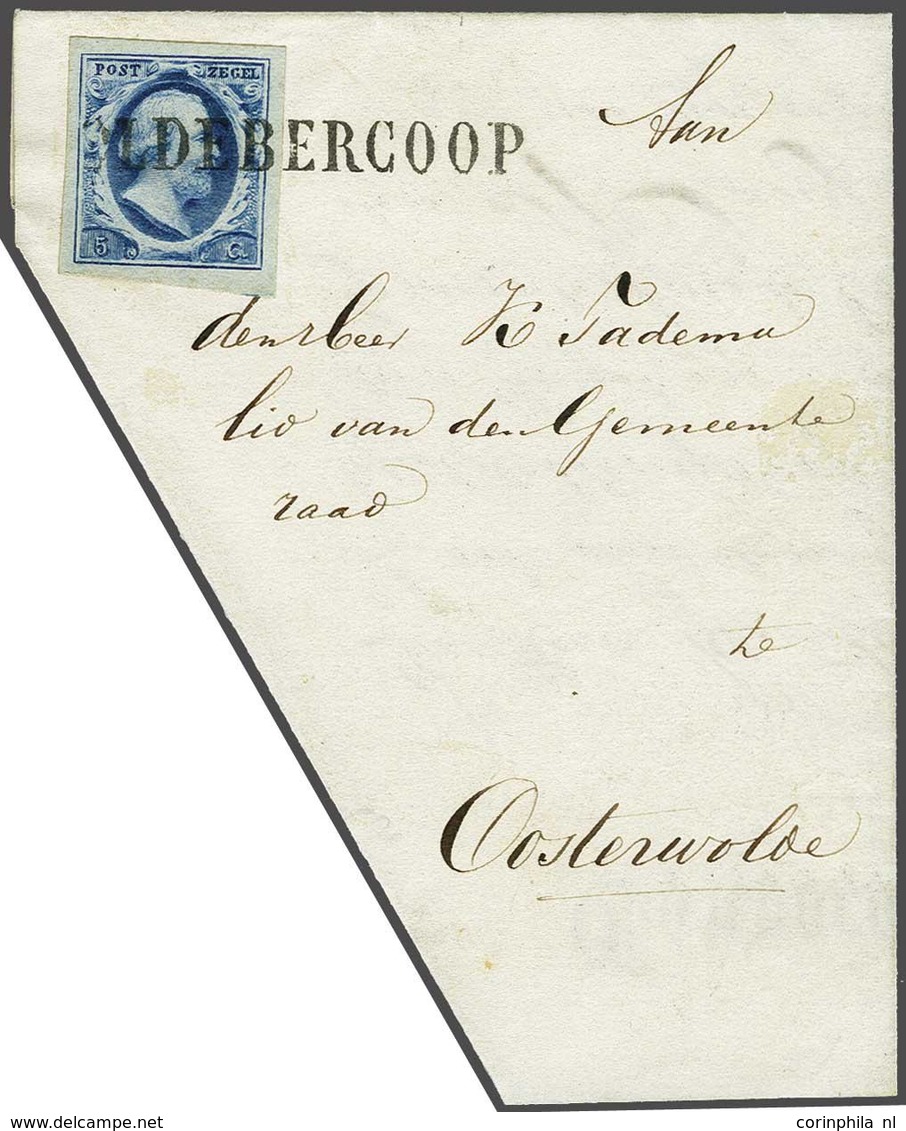 NL 1852 Oblong Stamp - Andere & Zonder Classificatie