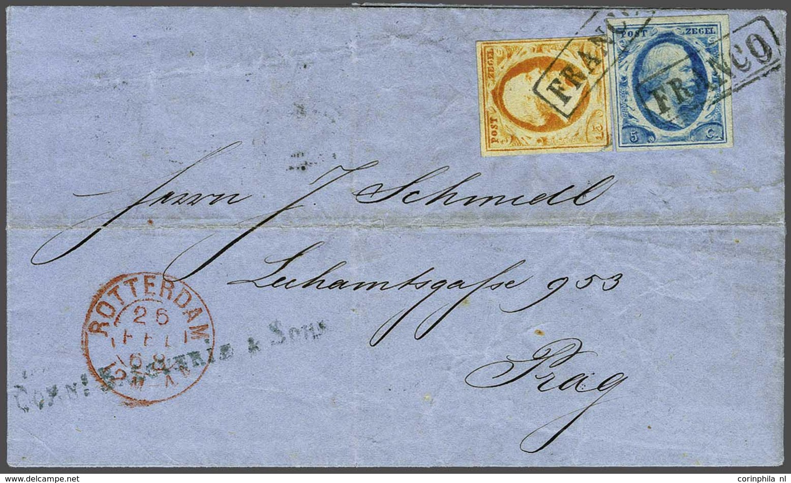 NL 1852 King William III - Autres & Non Classés