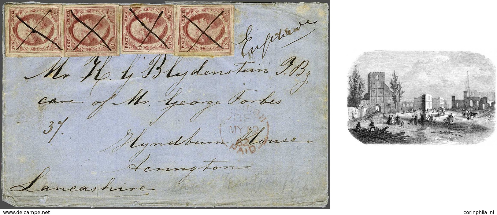 NL 1852 King William III - Autres & Non Classés