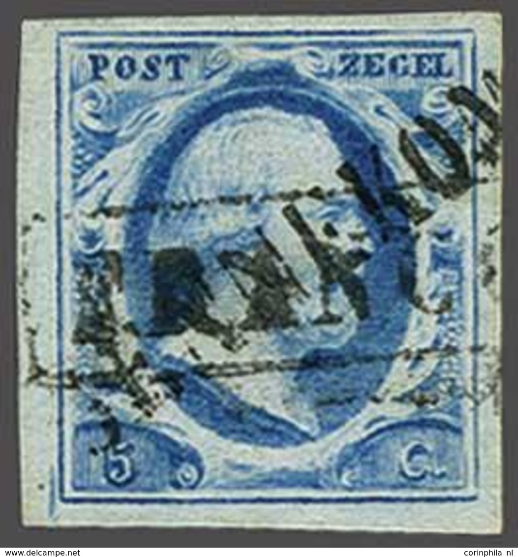 NL 1852 Oblong Stamp - Andere & Zonder Classificatie