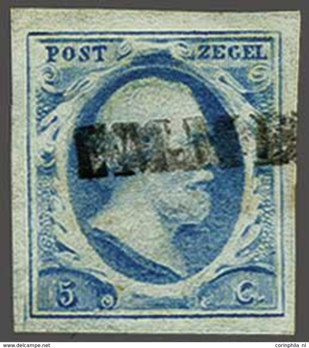 NL 1852 Oblong Stamp - Andere & Zonder Classificatie