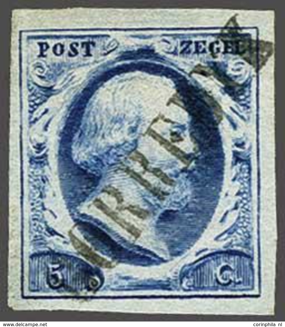 NL 1852 Oblong Stamp - Andere & Zonder Classificatie