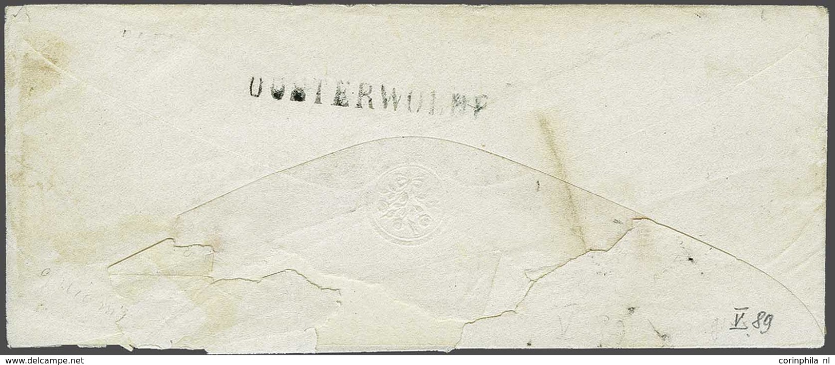 NL 1852 Oblong Stamp - Autres & Non Classés