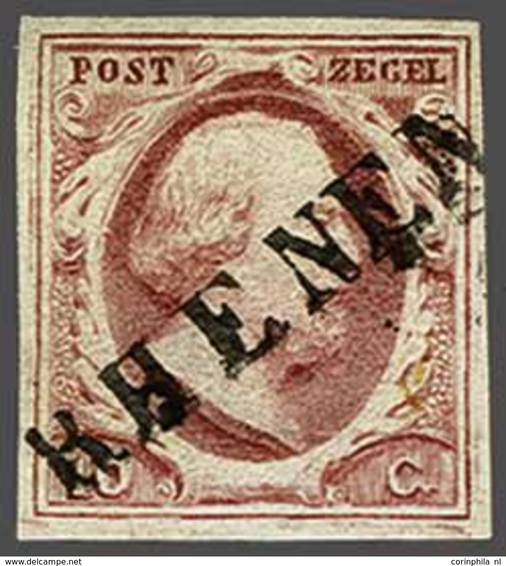 NL 1852 Oblong Stamp - Andere & Zonder Classificatie