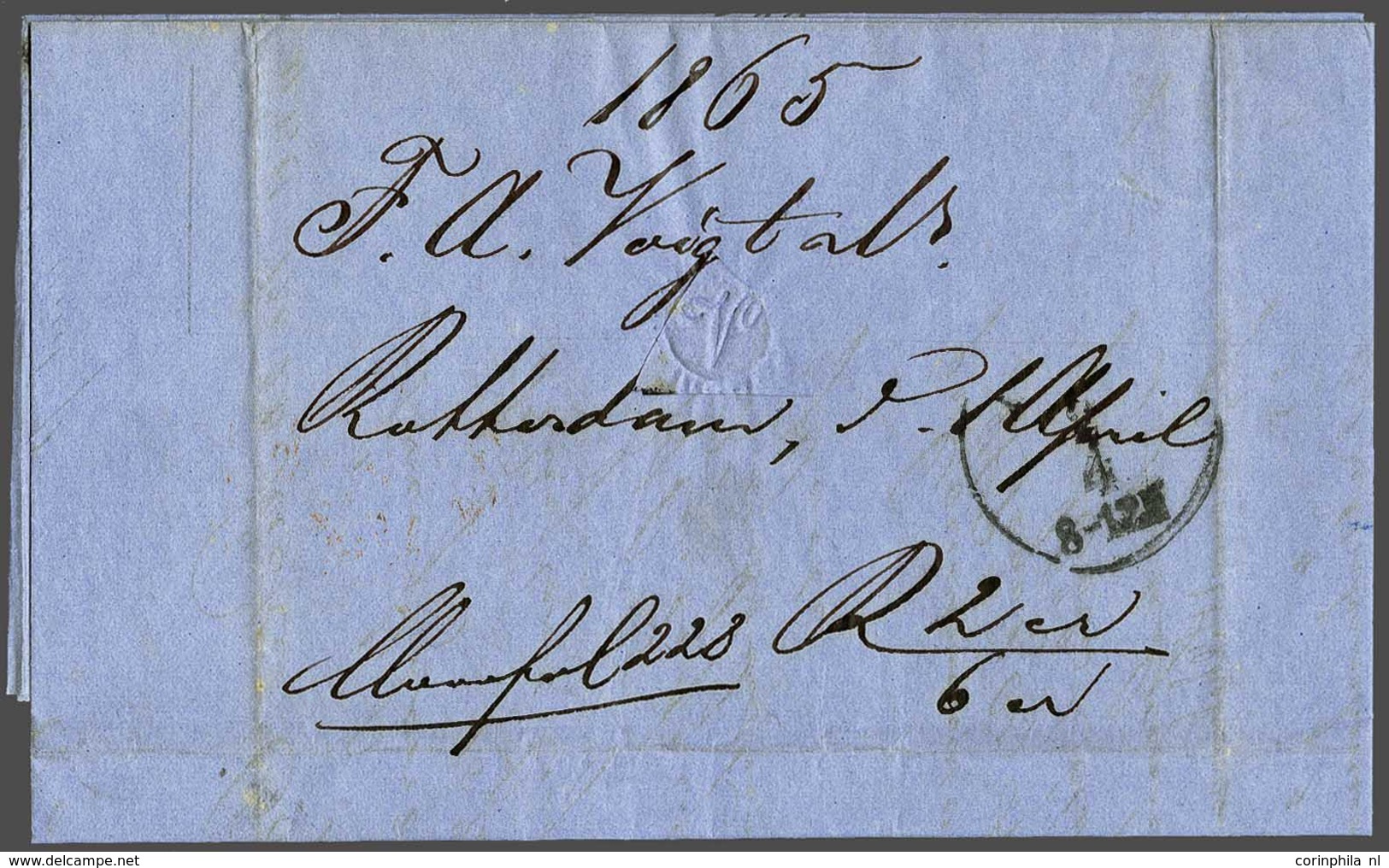 NL 1864 King William III - Other & Unclassified