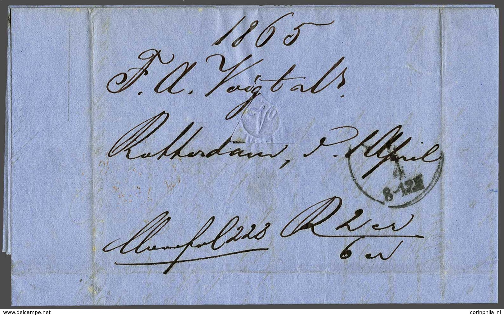 NL 1864 King William III - Andere & Zonder Classificatie