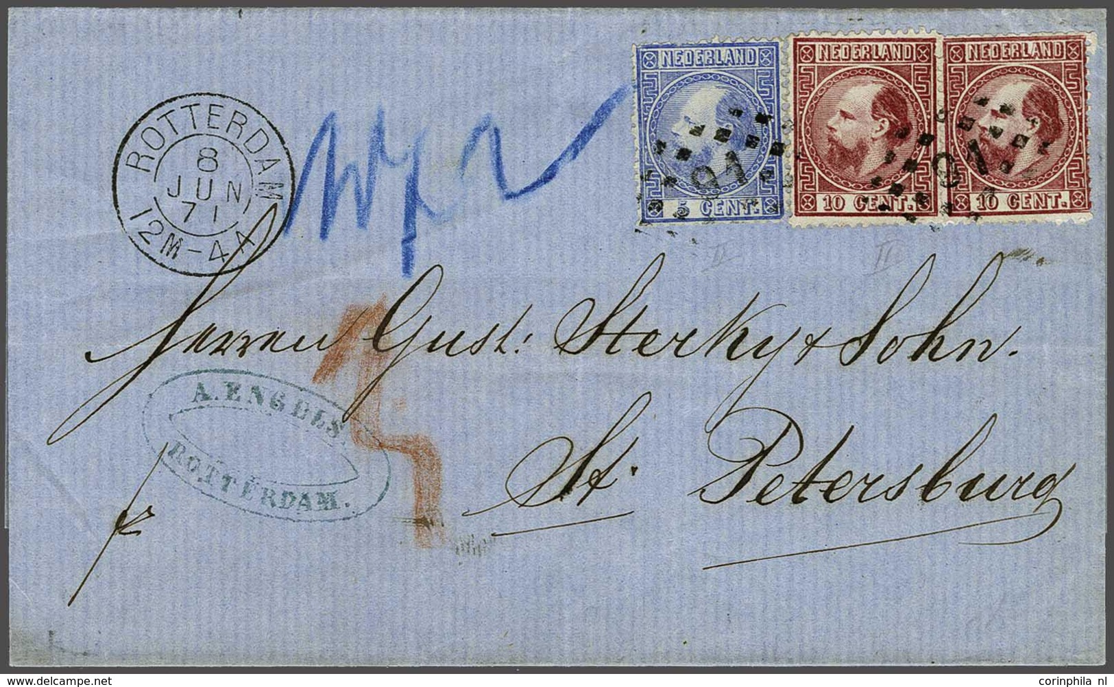 NL 1867 King William III - Other & Unclassified