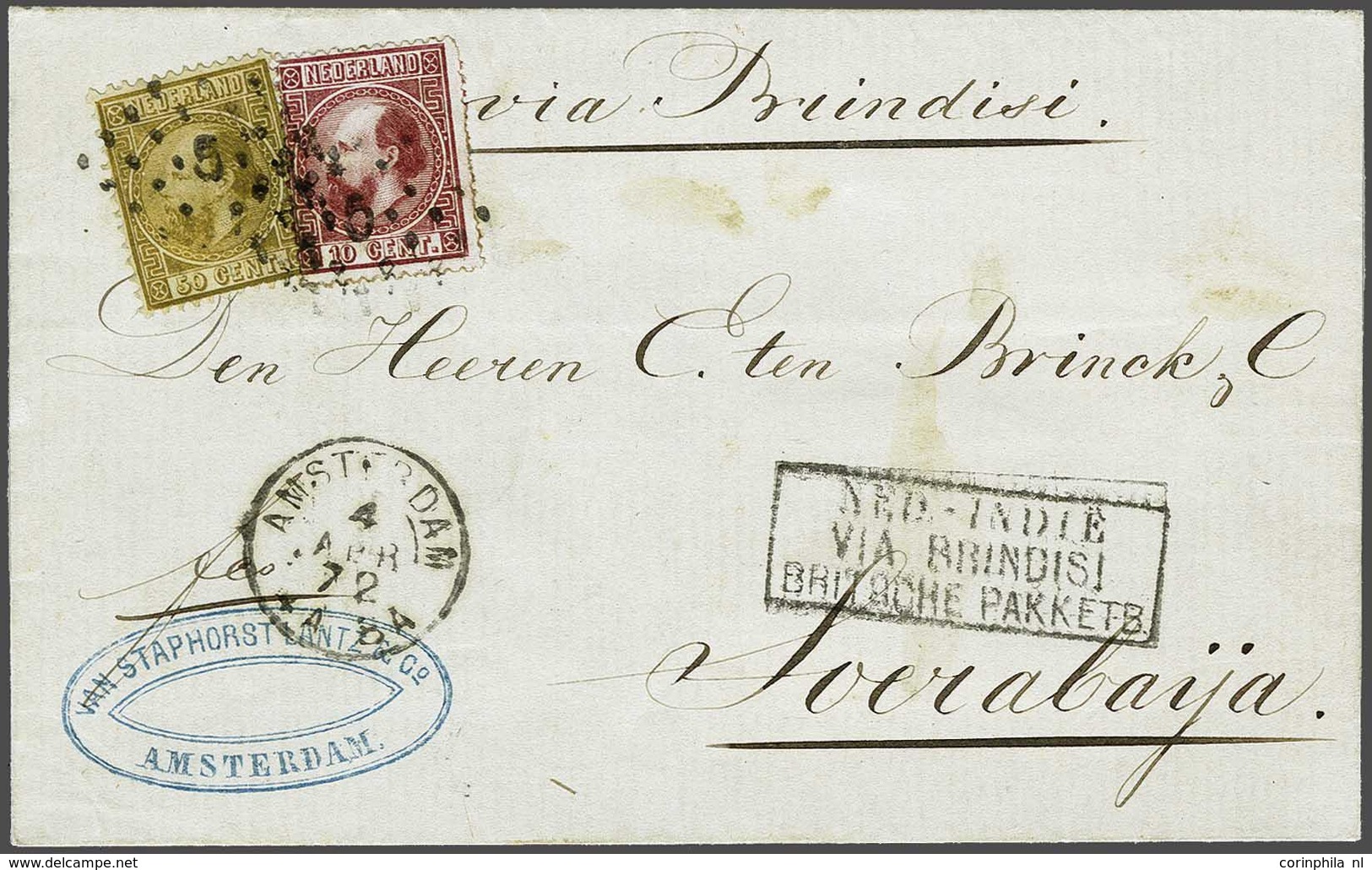 NL 1867 King William III - Altri & Non Classificati