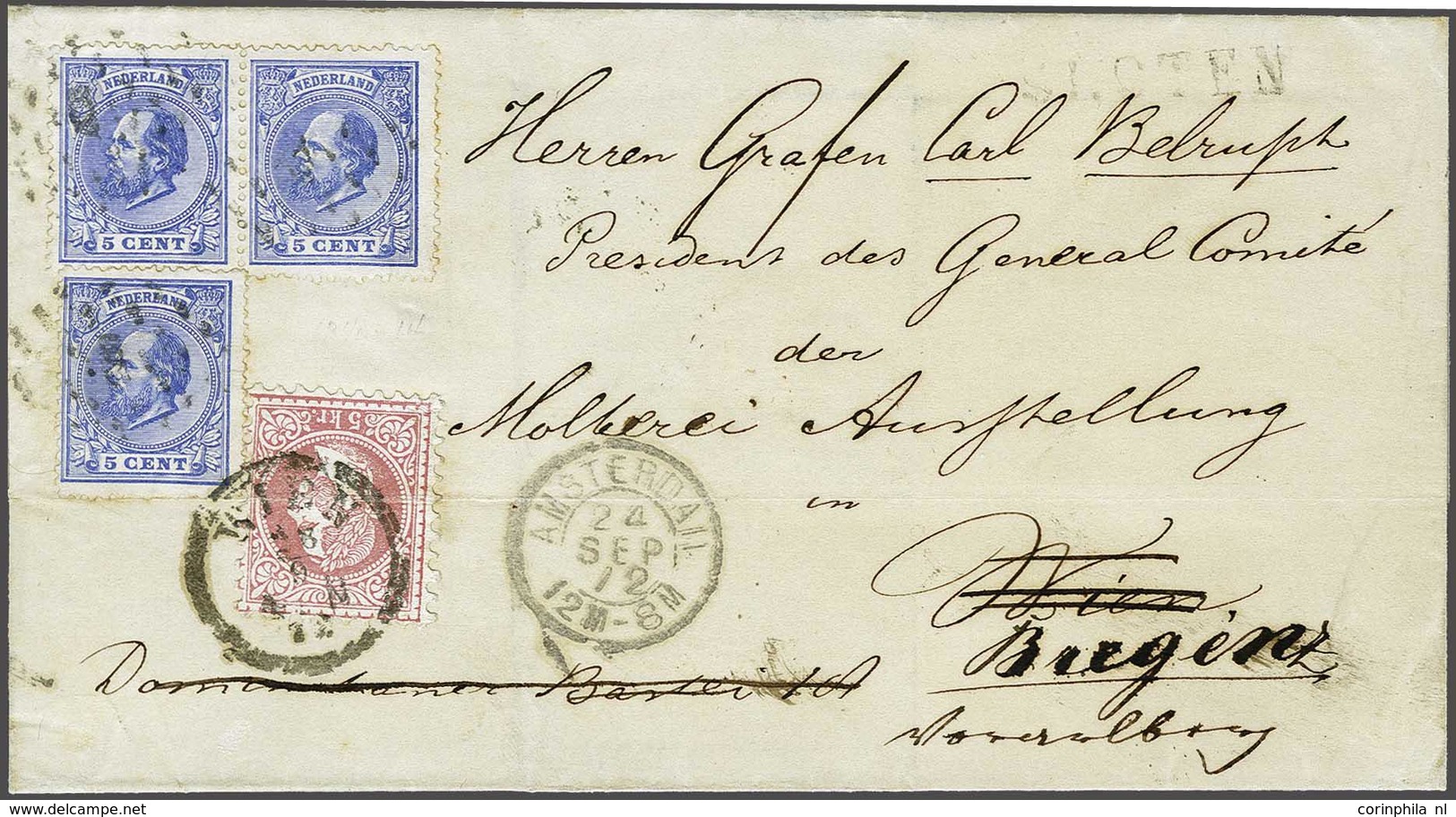 NL 1872 King William III - Other & Unclassified