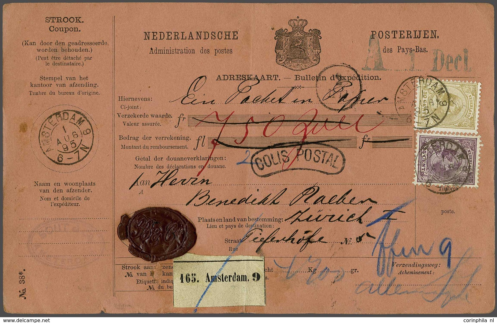 NL 1891 Princess Wilhelmina - Other & Unclassified