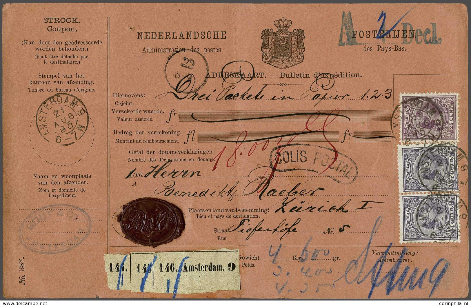 NL 1891 Princess Wilhelmina - Other & Unclassified