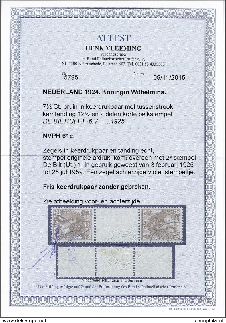 NL 1899 Numerals And Queen Wilhelmina - Altri & Non Classificati