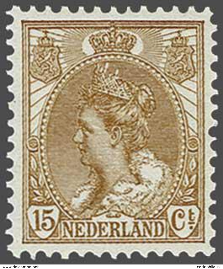 NL 1899 Numerals And Queen Wilhelmina - Andere & Zonder Classificatie