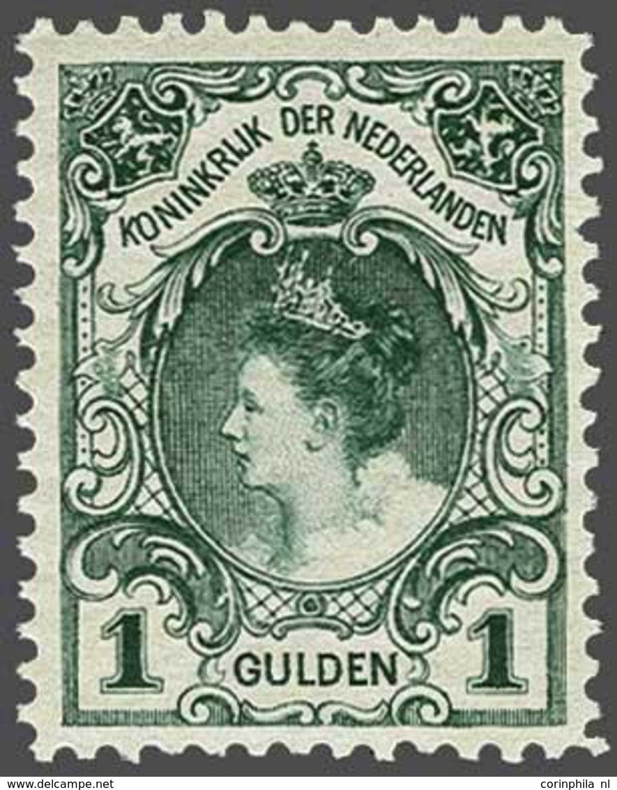 NL 1899 Numerals And Queen Wilhelmina - Otros & Sin Clasificación