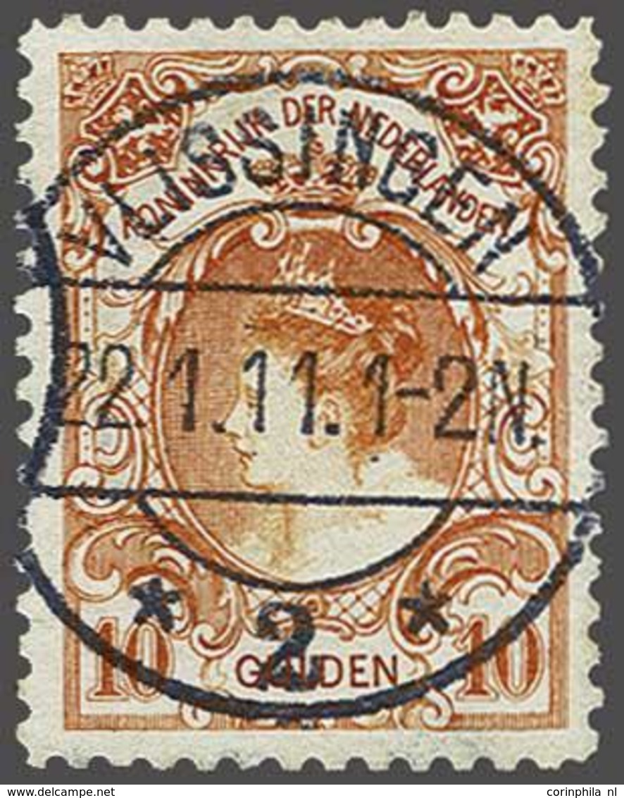 NL 1899 Numerals And Queen Wilhelmina - Autres & Non Classés