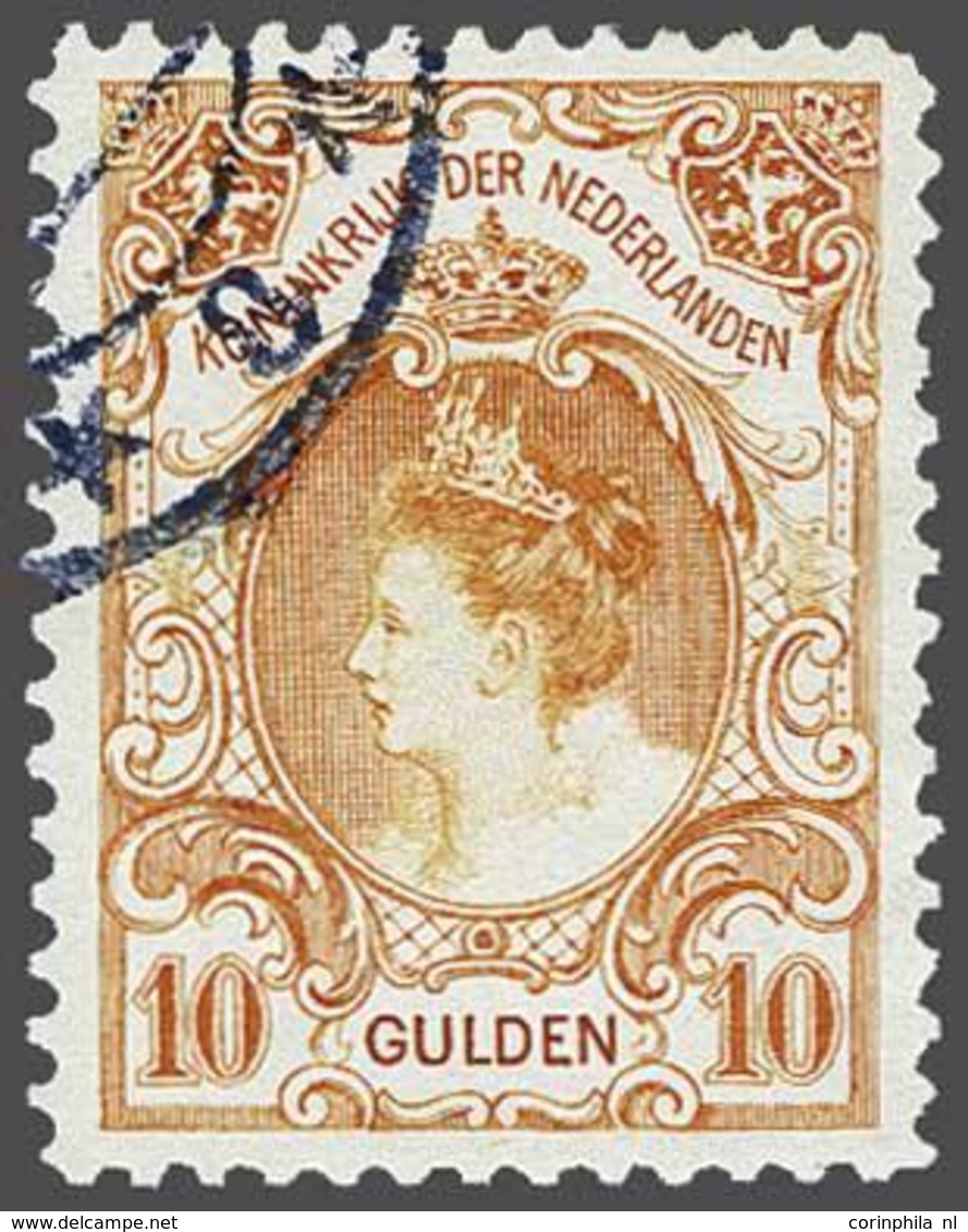 NL 1899 Numerals And Queen Wilhelmina - Other & Unclassified