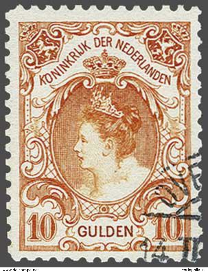 NL 1899 Numerals And Queen Wilhelmina - Andere & Zonder Classificatie