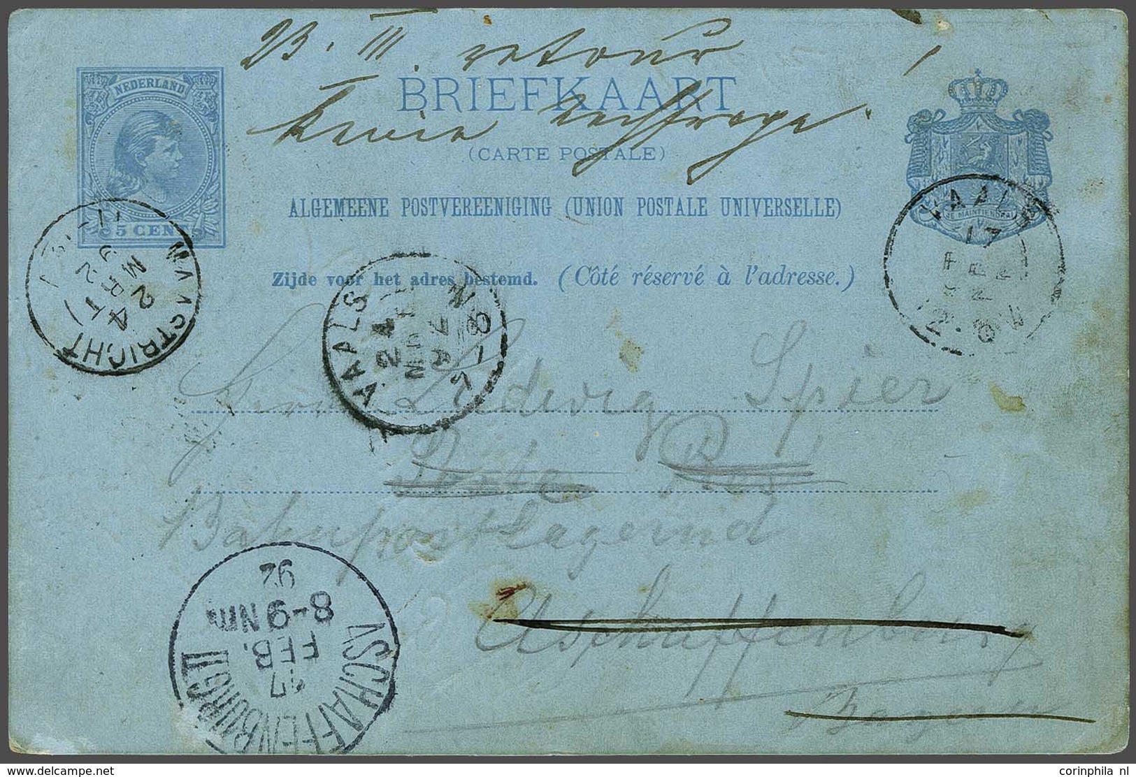 Netherlands Postal Stationery - Autres & Non Classés