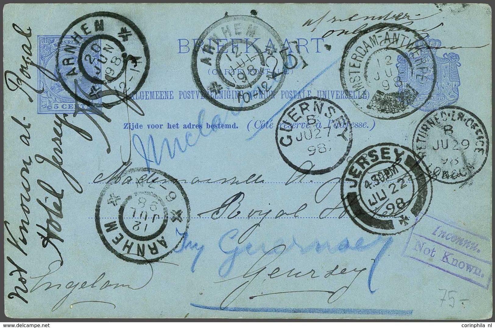 Netherlands Postal Stationery - Altri & Non Classificati