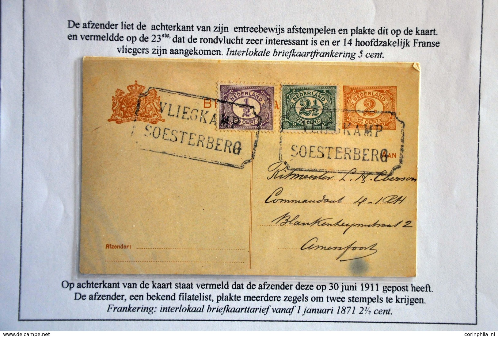 Netherlands Air Post Stamps - Sonstige & Ohne Zuordnung