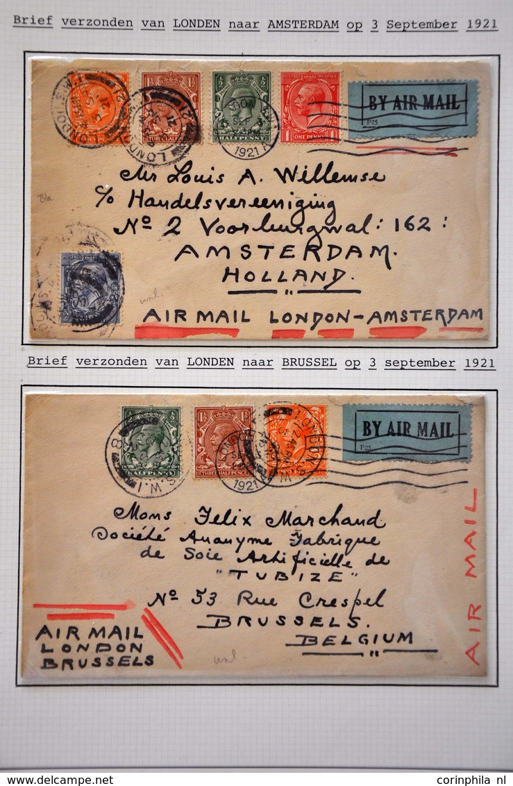 Netherlands Air Post Stamps - Andere & Zonder Classificatie