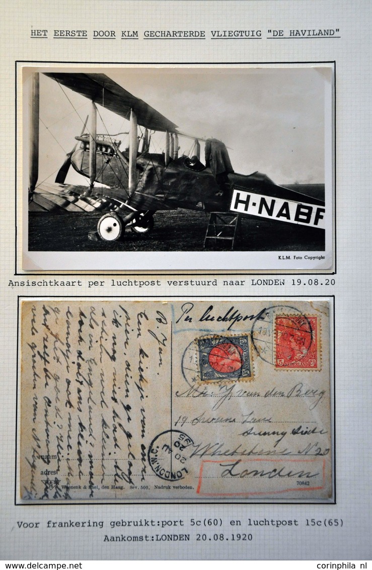 Netherlands Air Post Stamps - Altri & Non Classificati