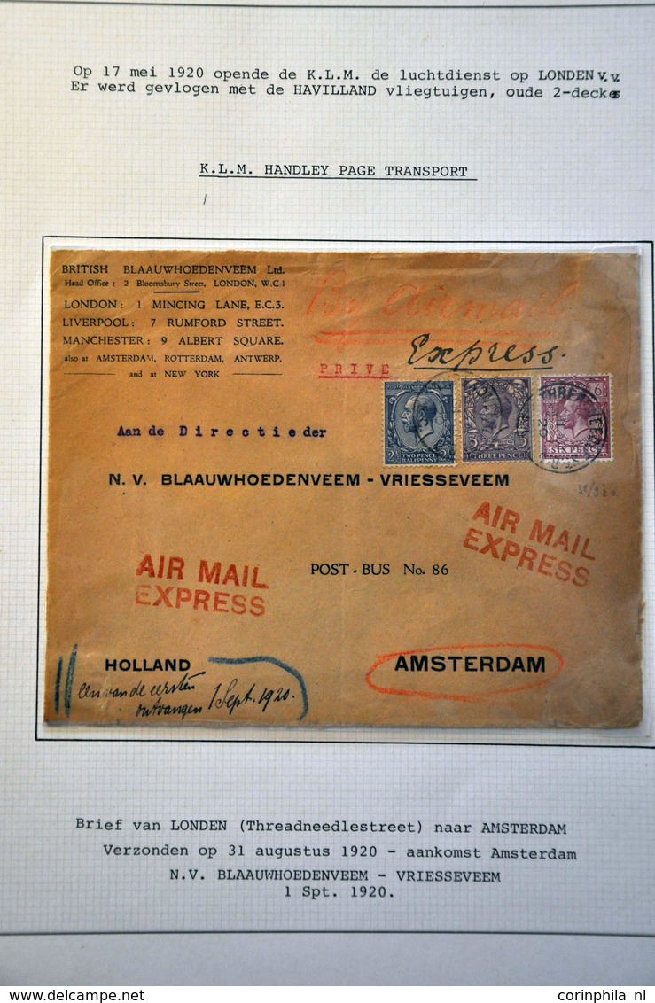 Netherlands Air Post Stamps