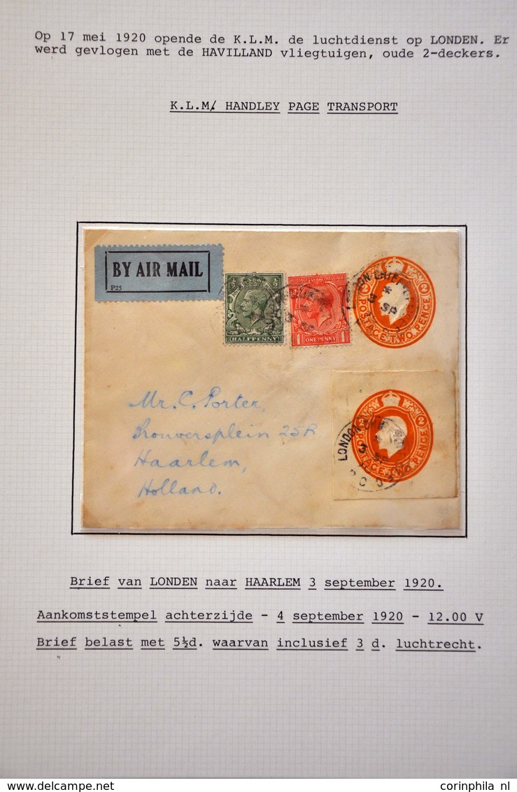 Netherlands Air Post Stamps