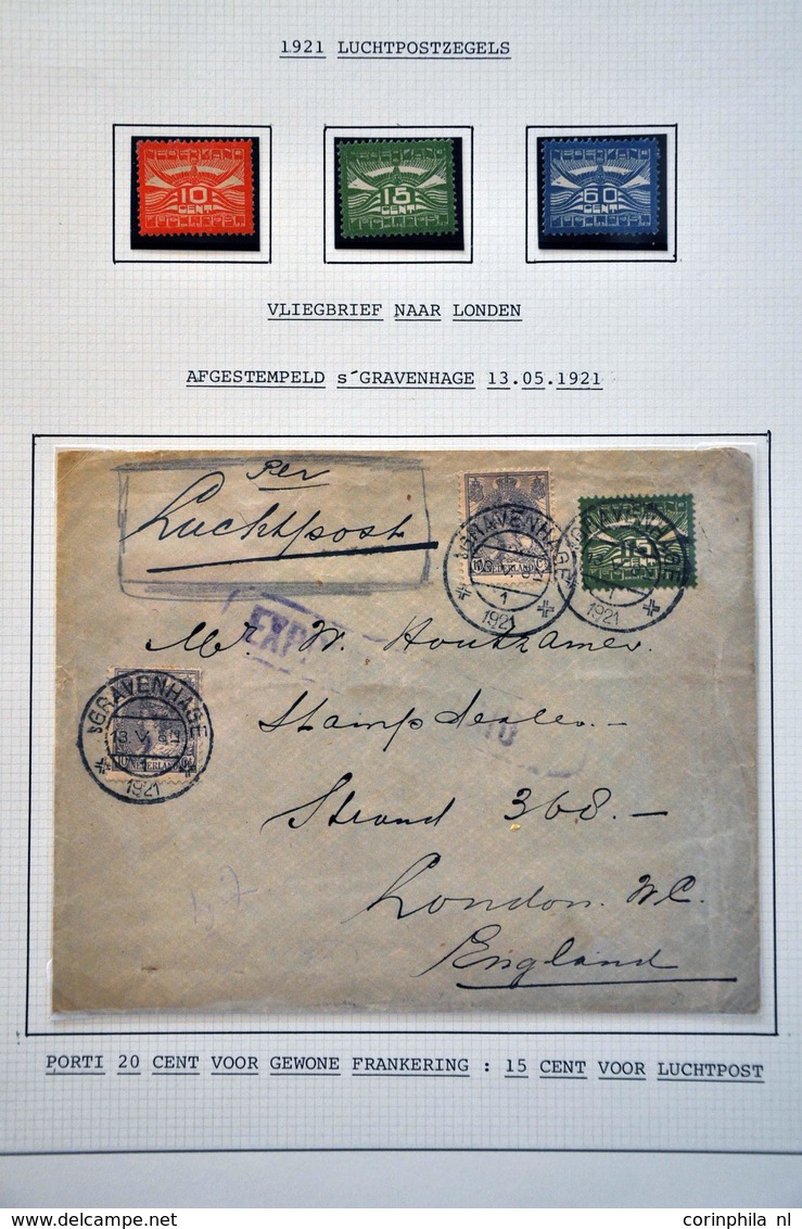 Netherlands Air Post Stamps