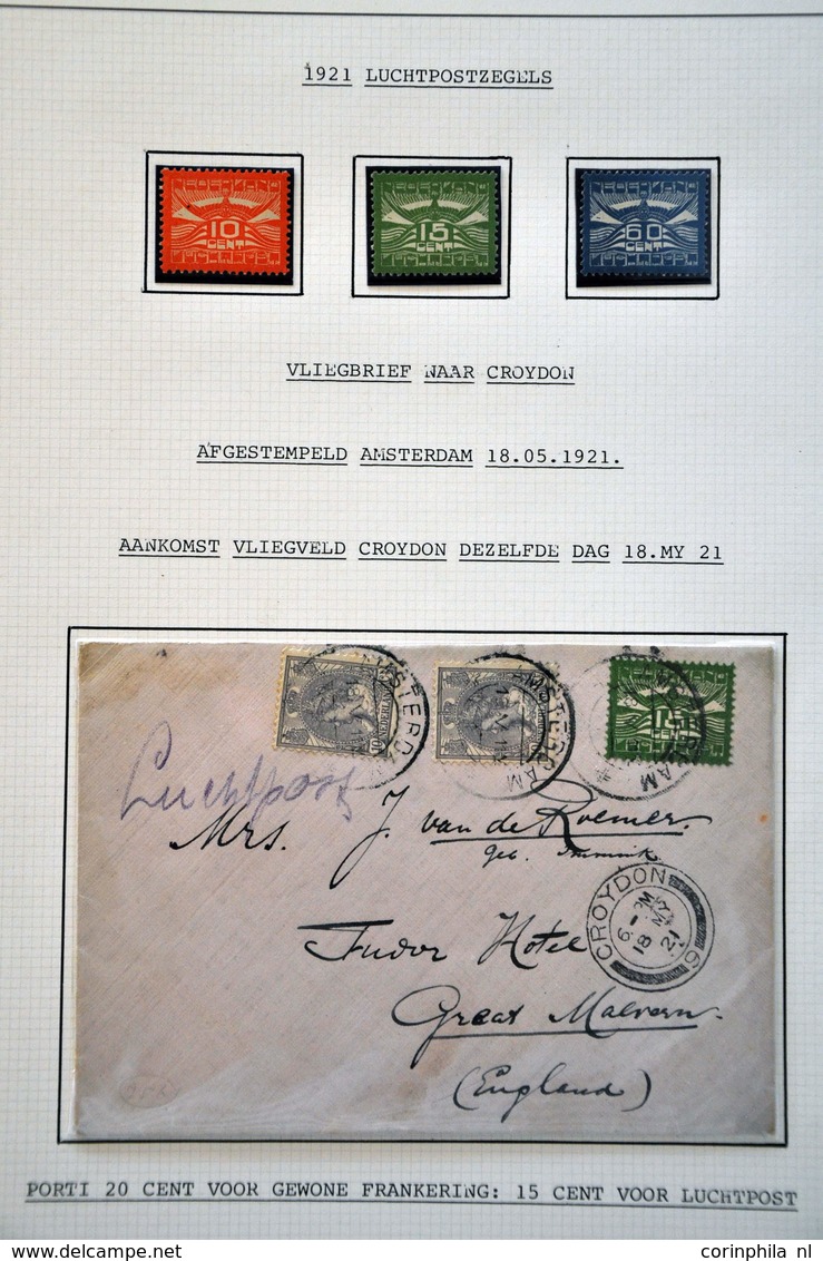 Netherlands Air Post Stamps