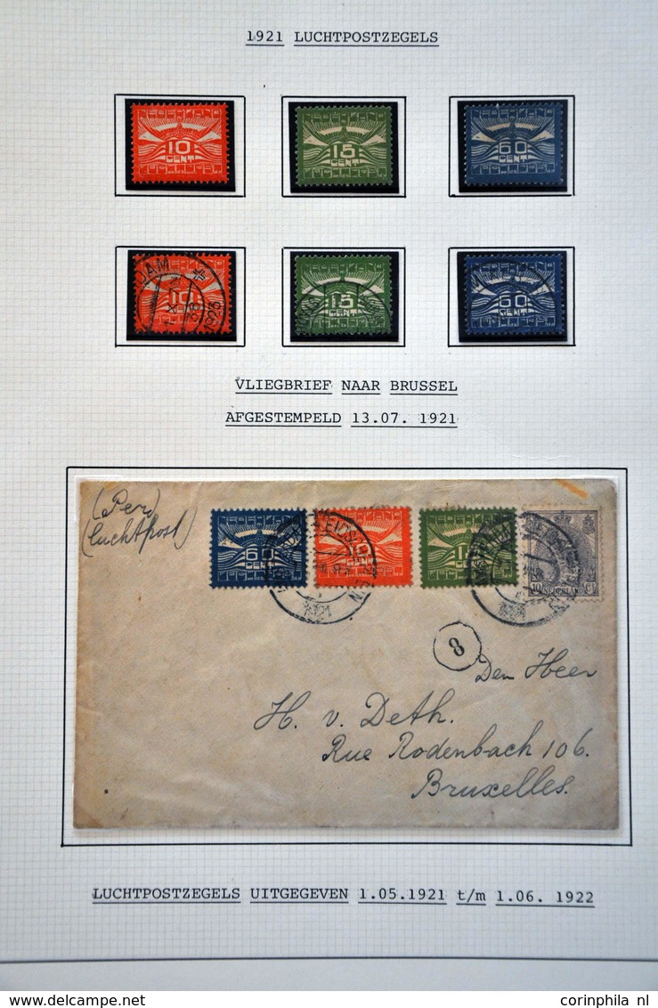 Netherlands Air Post Stamps