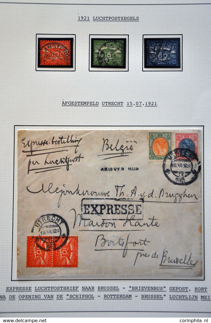 Netherlands Air Post Stamps