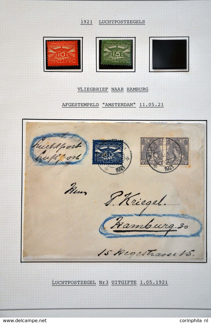 Netherlands Air Post Stamps