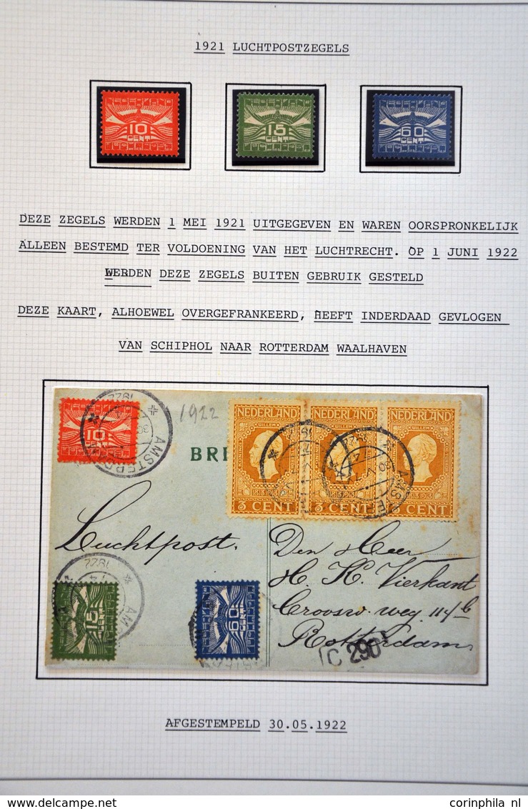 Netherlands Air Post Stamps