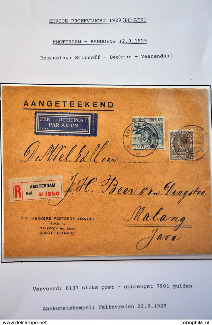 Netherlands Air Post Stamps - Andere & Zonder Classificatie